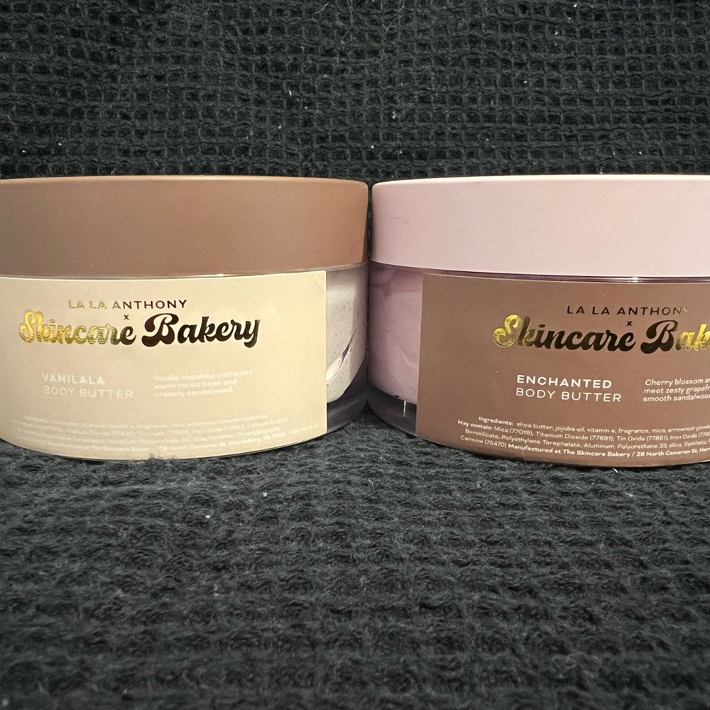 Skincare Bakery Body Butter Duo - Vanilla & Pink